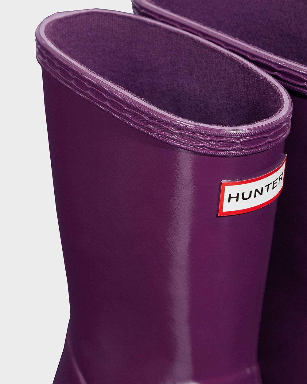 Galochas Hunter Criança Roxo - Original First Classic Gloss - 97IMWDEJY
